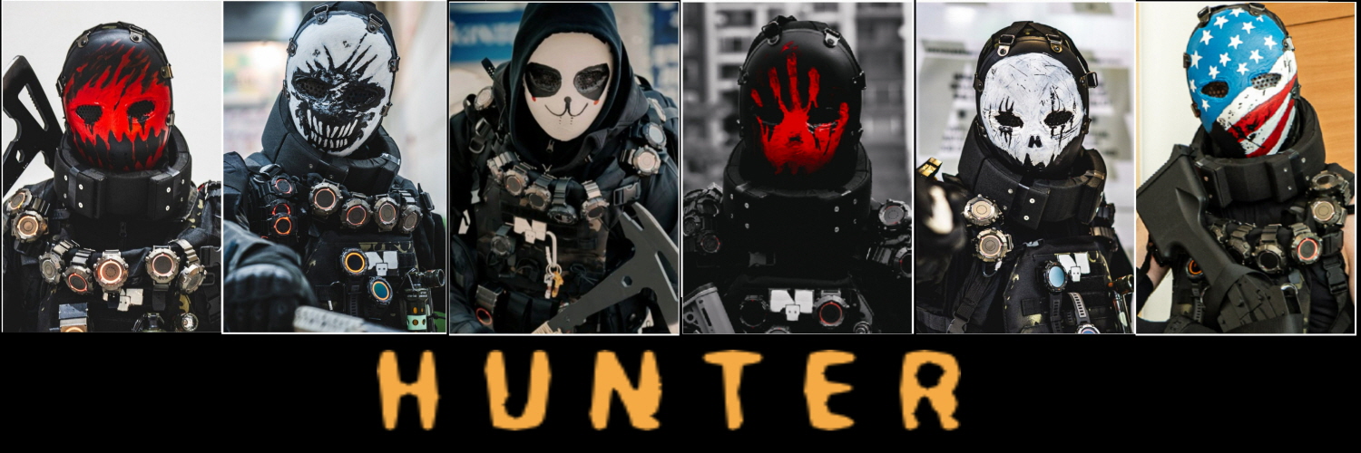 HUNTER's banner