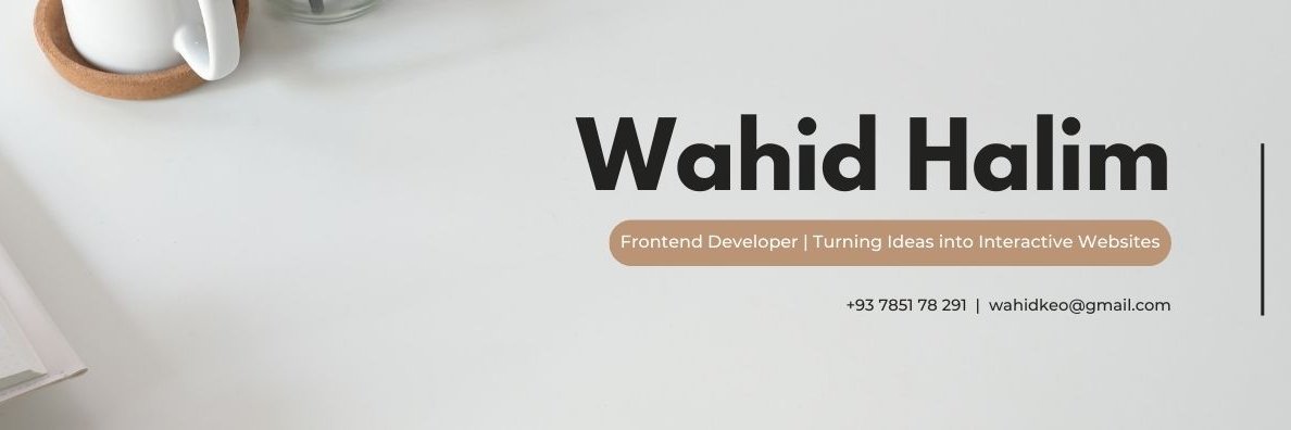 Wahid banner