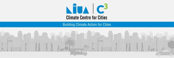 Climate Centre for Cities (C-Cube), NIUA Profile Banner