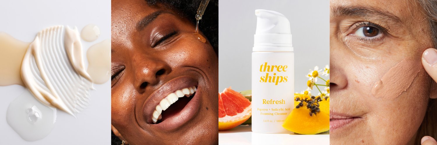 Three Ships Beauty banner