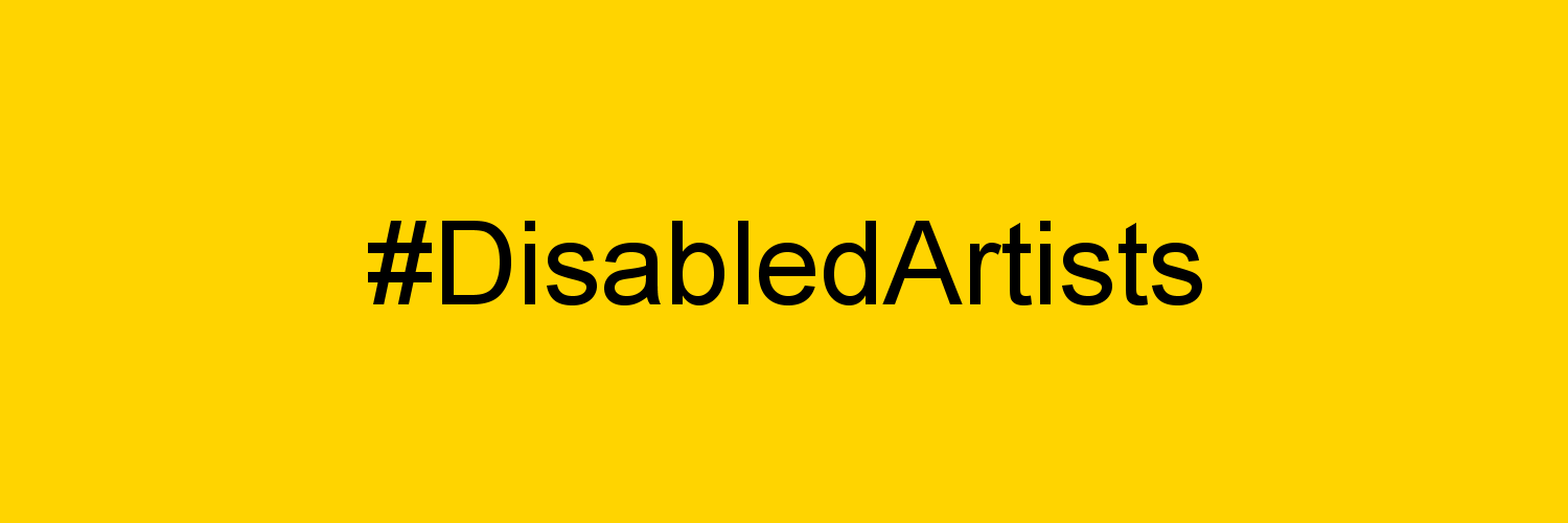 Disabled Artists Collective banner