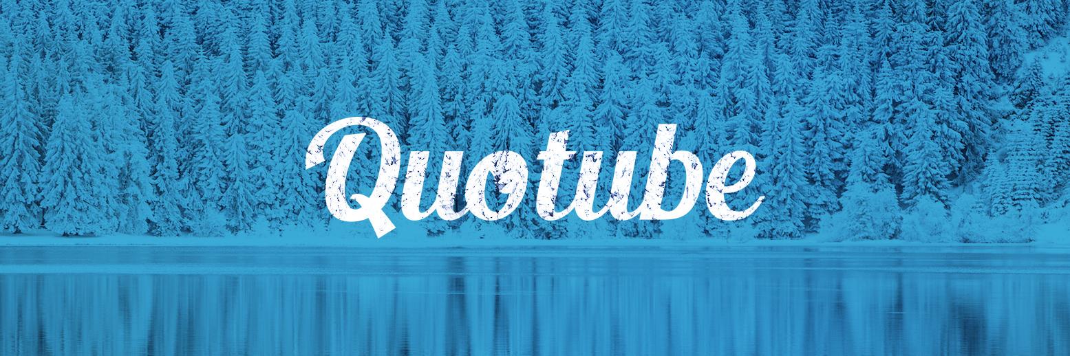 Quotube_com's profile banner image