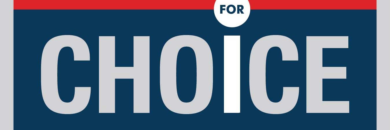 Teachers for Choice's banner