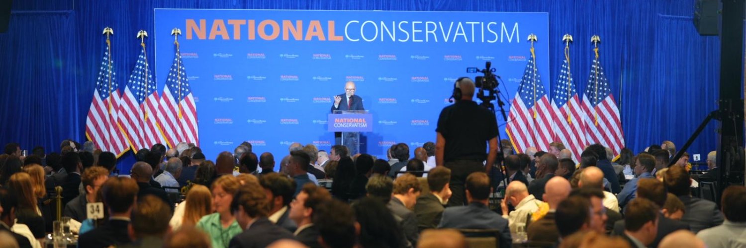National Conservatism's banner