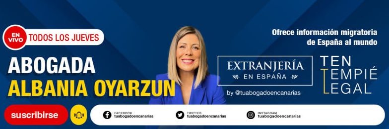 Extranjeria en España by TuAbogadoEnCanarias banner
