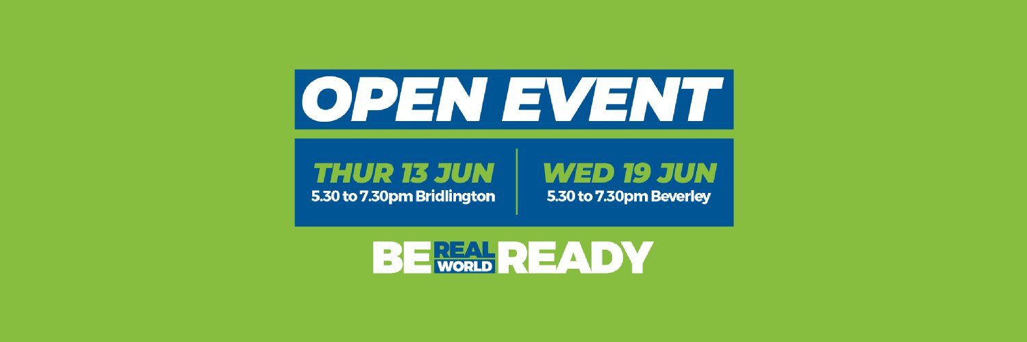 East Riding College banner