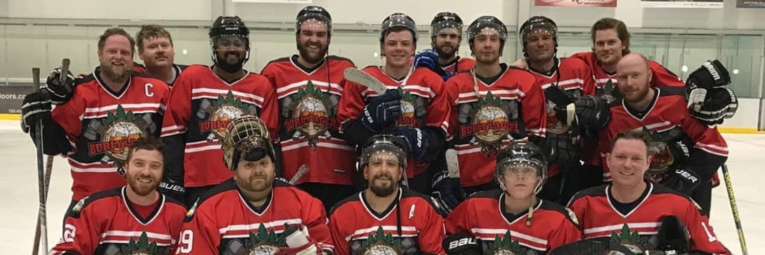 Burly Lagers Hockey Club banner