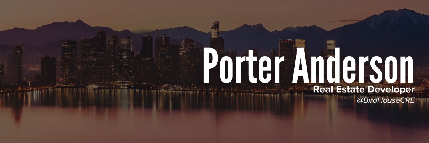 Porter Anderson | BirdHouse CRE banner