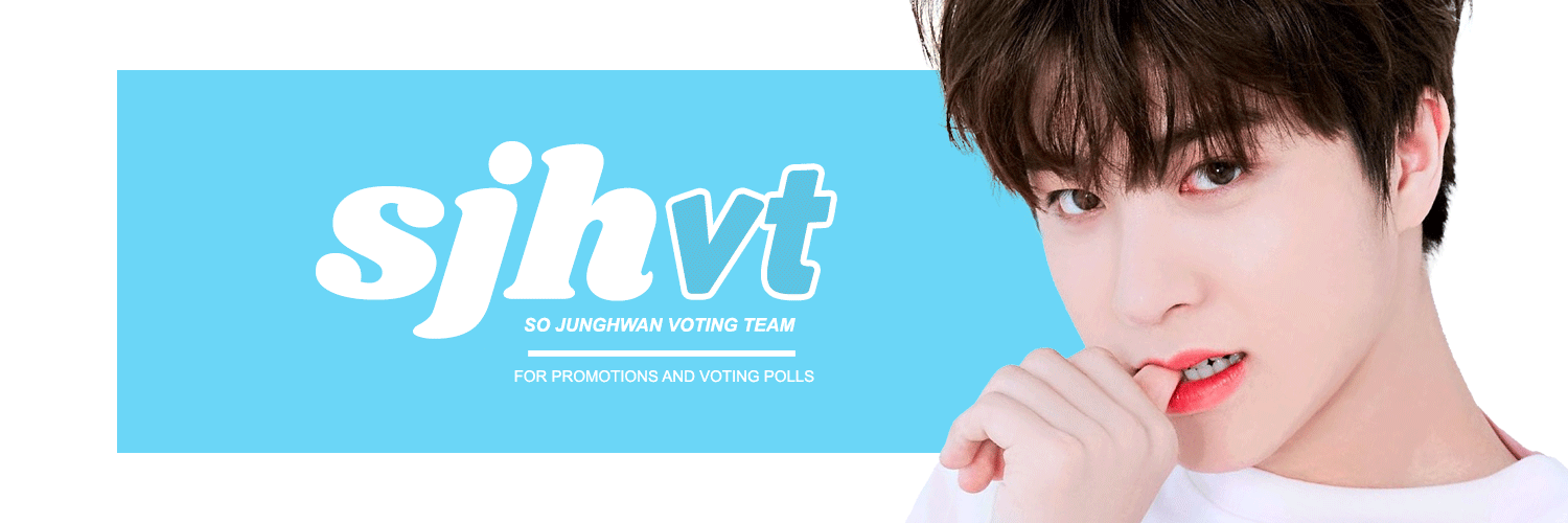 JUNGHWAN VOTING TEAM banner