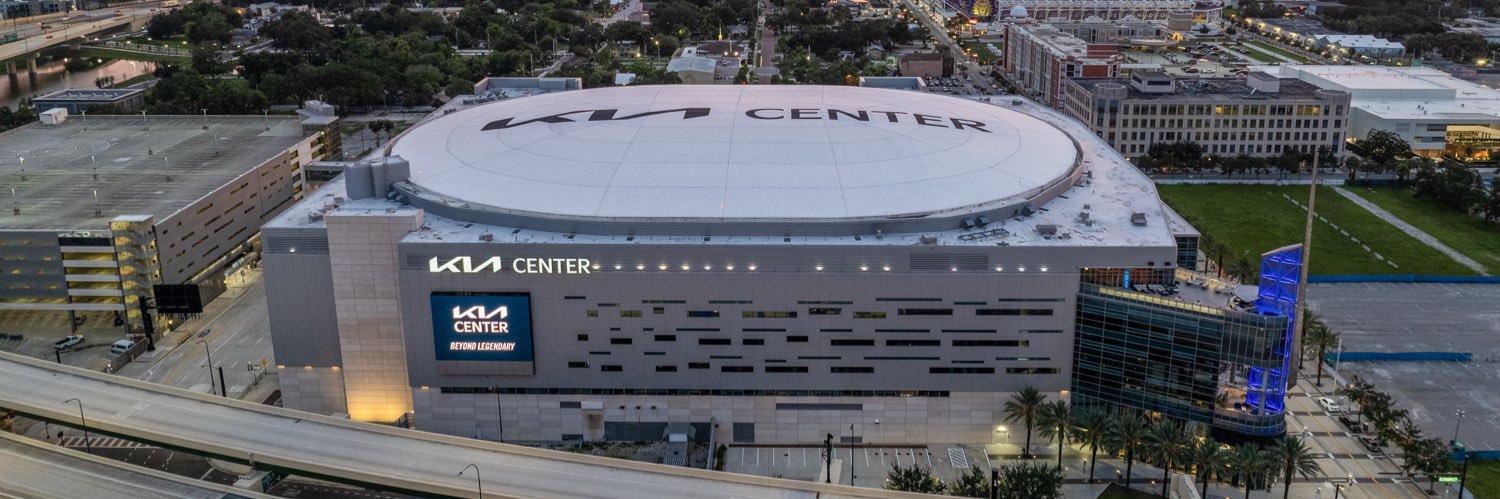 Kia Center's banner