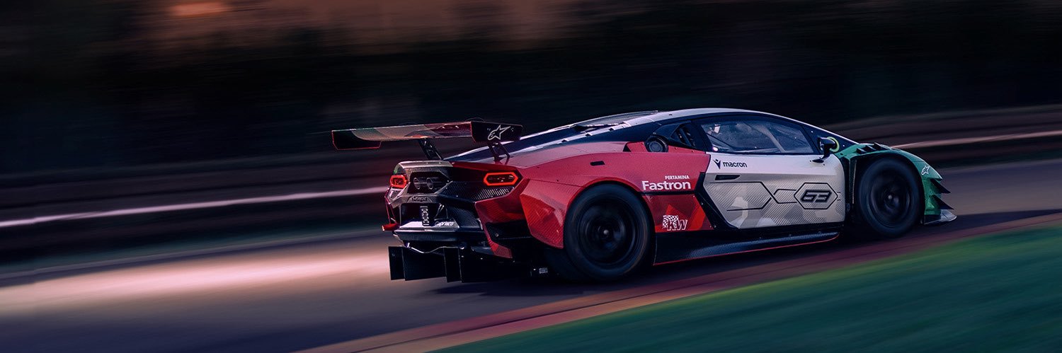 Lamborghini Squadra Corse banner
