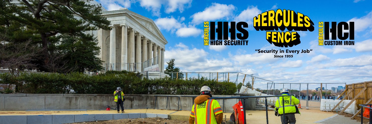 Hercules Fence banner