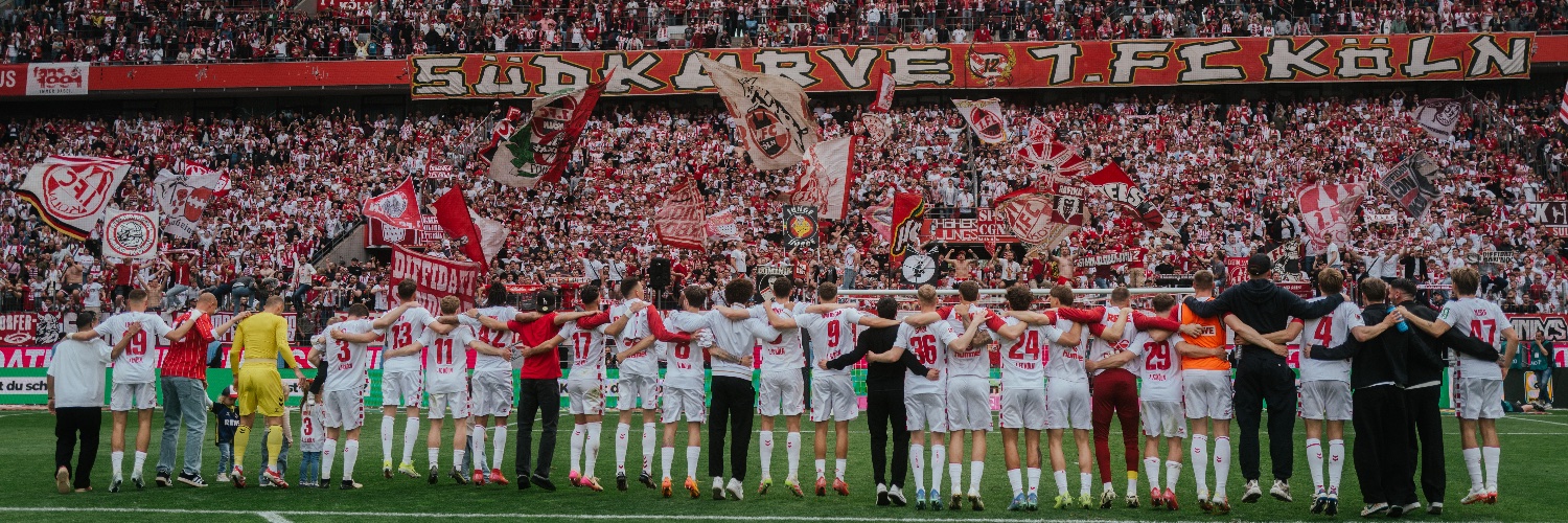 1. FC Köln's banner