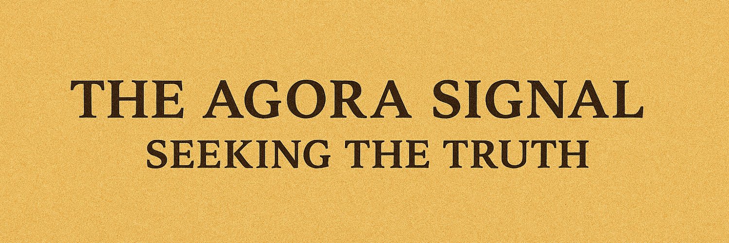 The Agora Signal banner