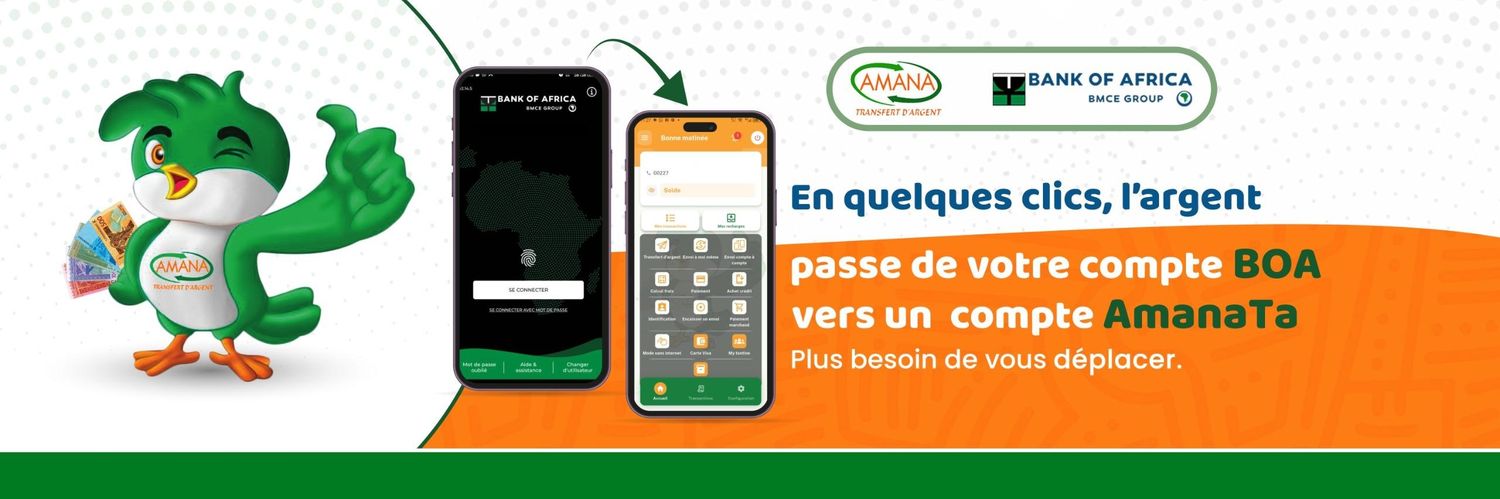 AMANA Transfert d'Argent banner