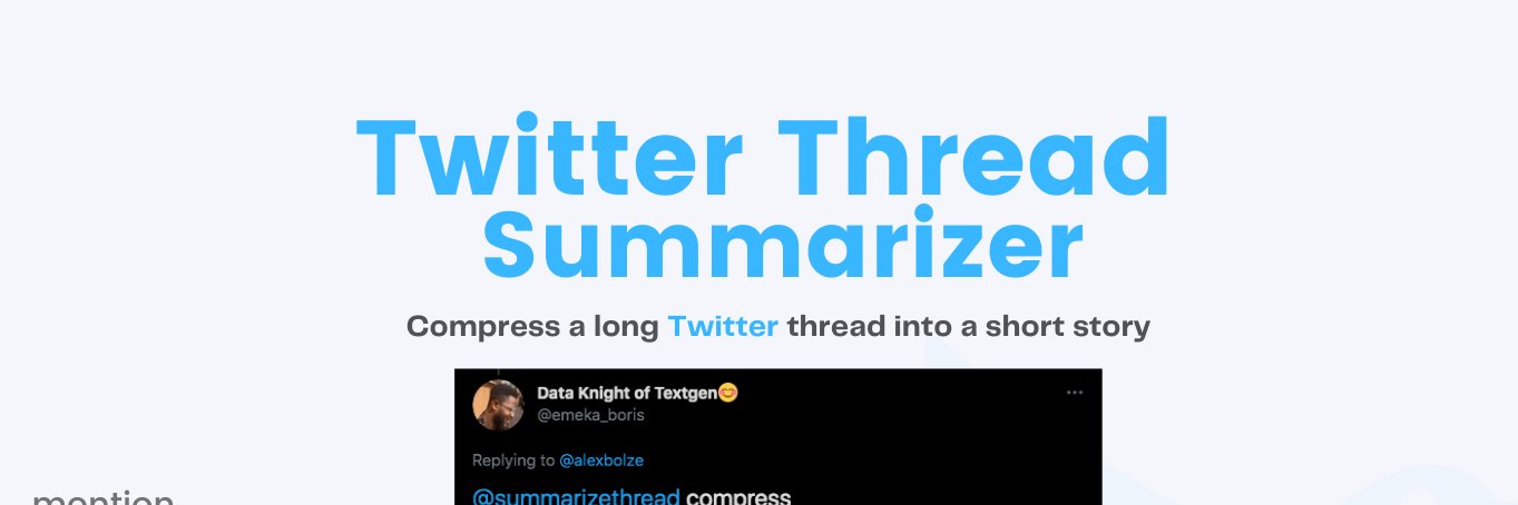 Thread Summarizer banner