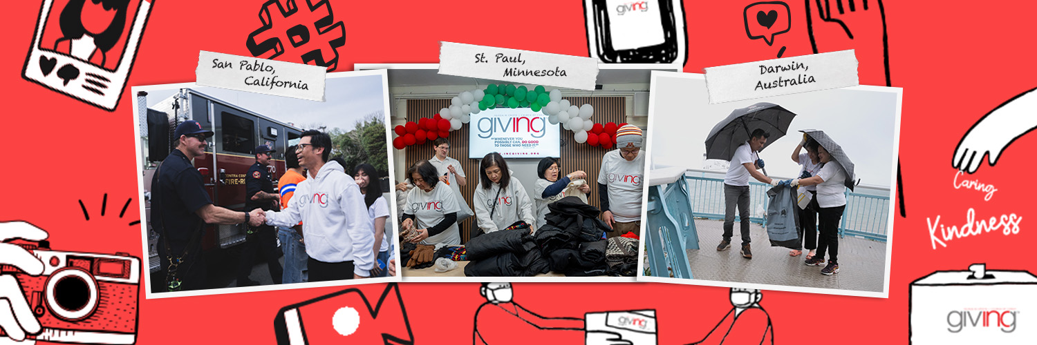 INC Giving Project banner