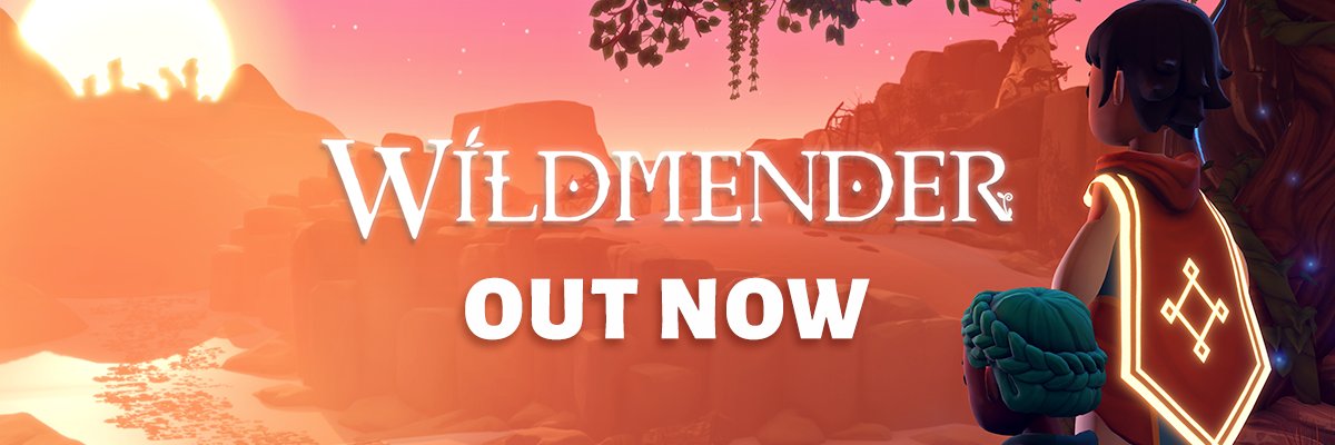 Wildmender - OUT NOW 🌿 banner