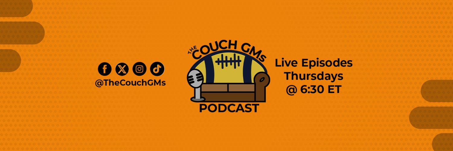 The Couch GM’s Football Podcast banner