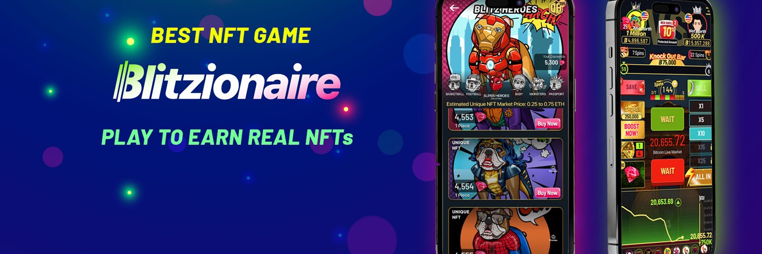 Blitzionaire - Free NFT Game banner