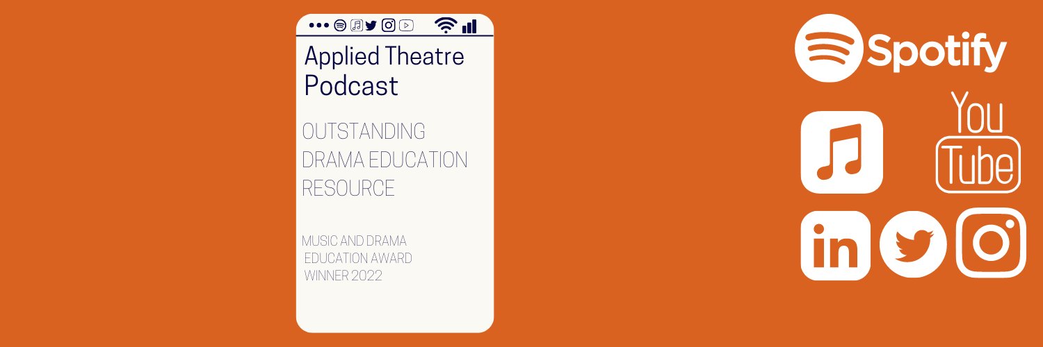 Applied Theatre Podcast banner