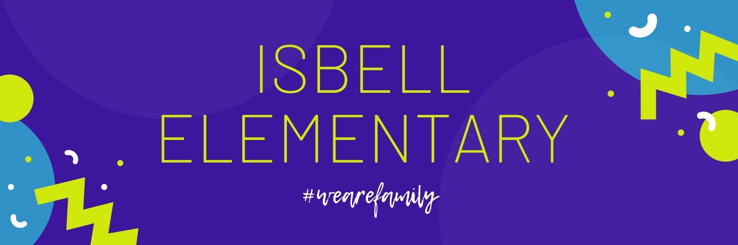 Isbell Elementary banner