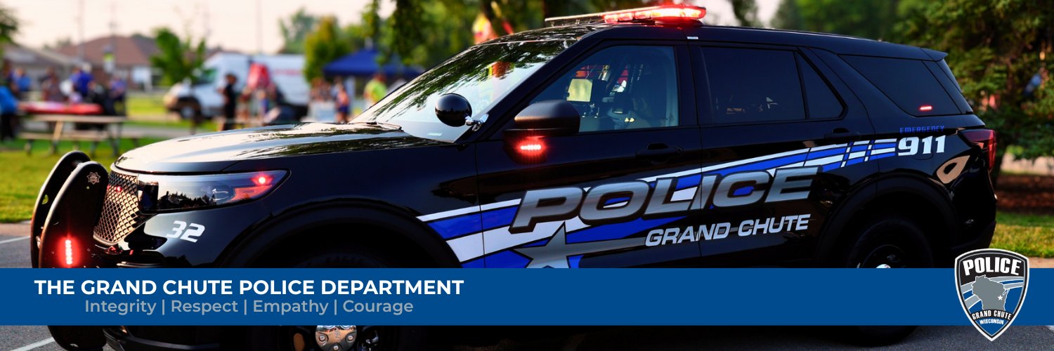 Grand Chute Police Department banner