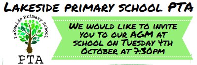 Lakeside PTA banner