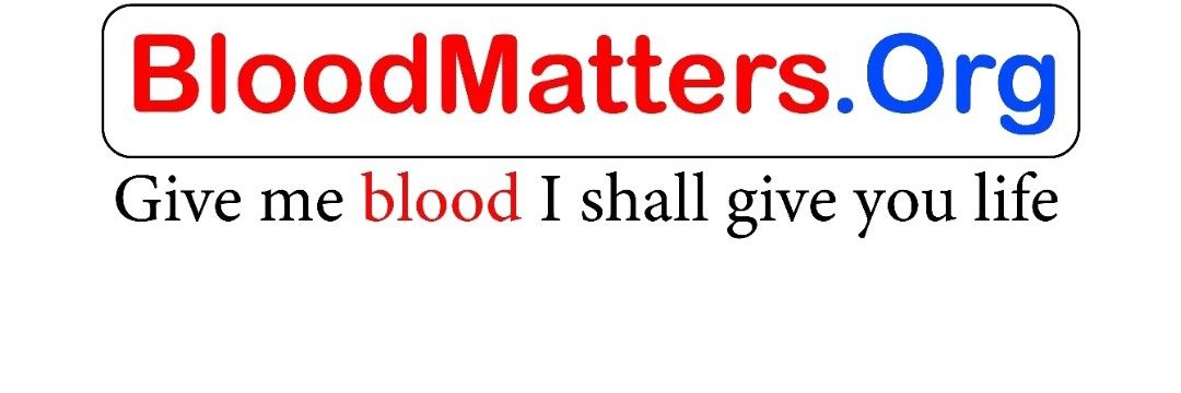 #BloodMatters banner