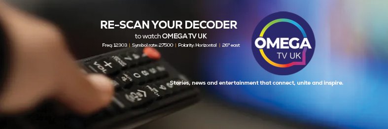OMEGA TV UK banner