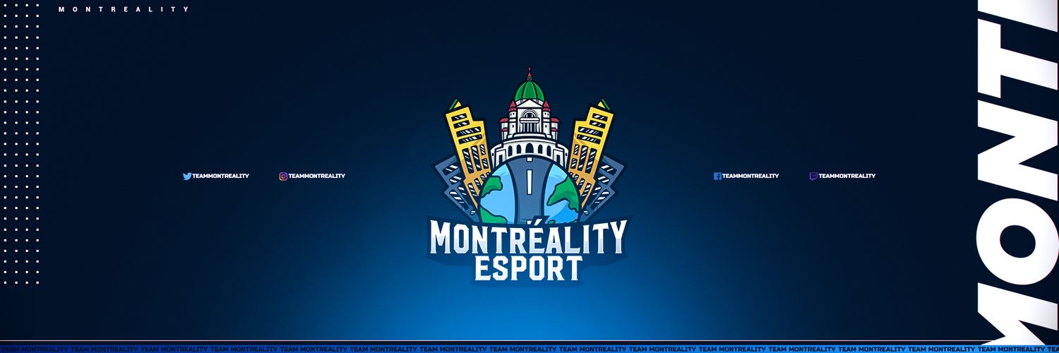 Team Montréality Esport banner