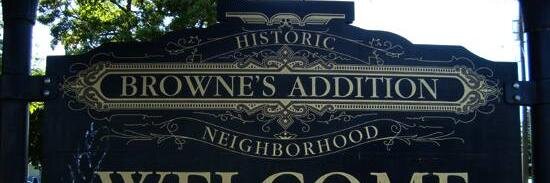 Browne's Addition banner