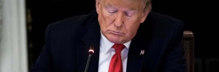 Unemployed Donald banner