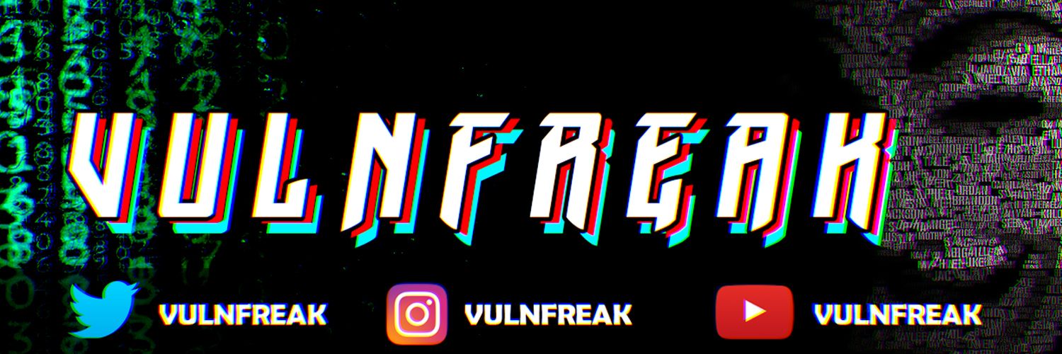vulnfreak's profile banner image