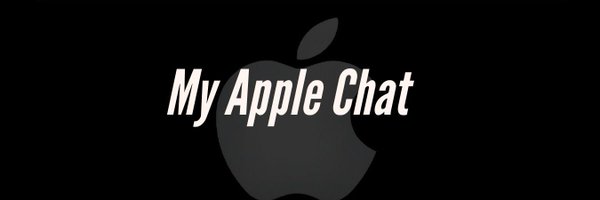 My Apple Chat Profile Banner