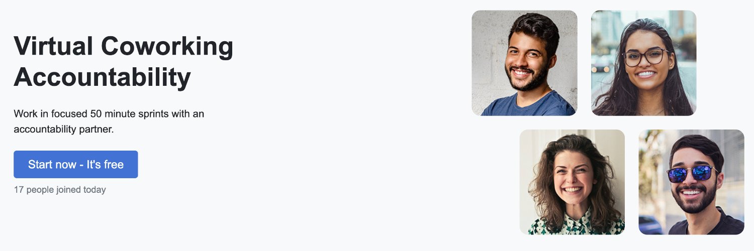 Pipewing.com | Virtual Coworking Accountability banner