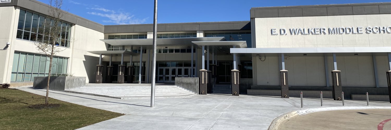 E.D. Walker Middle School's banner