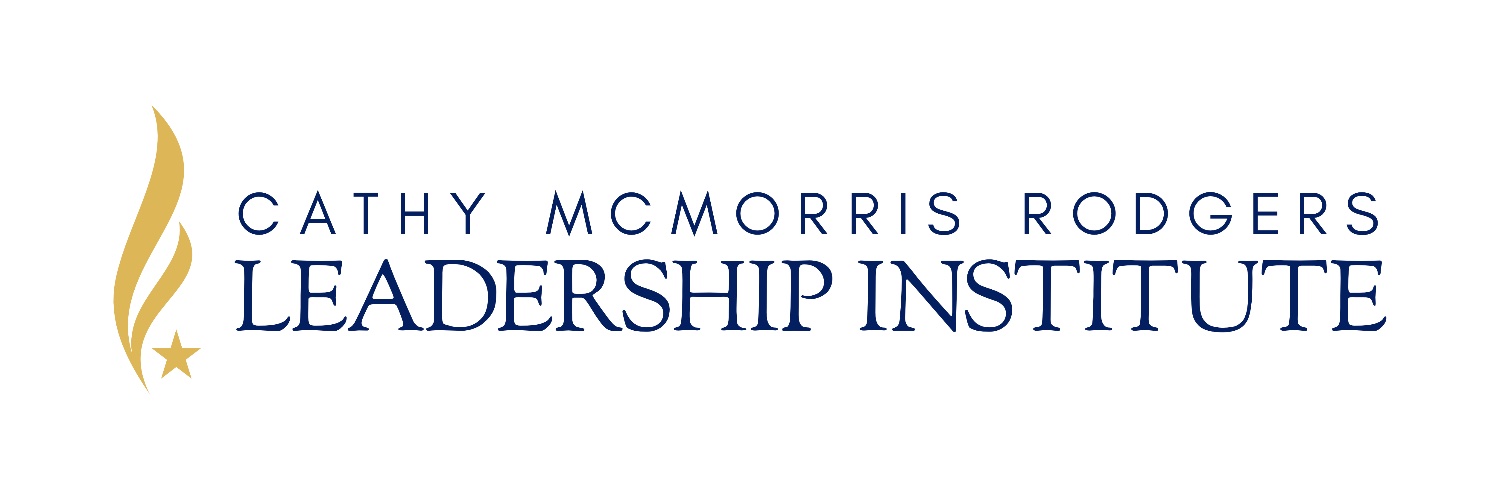 Cathy McMorris Rodgers Leadership Institute banner