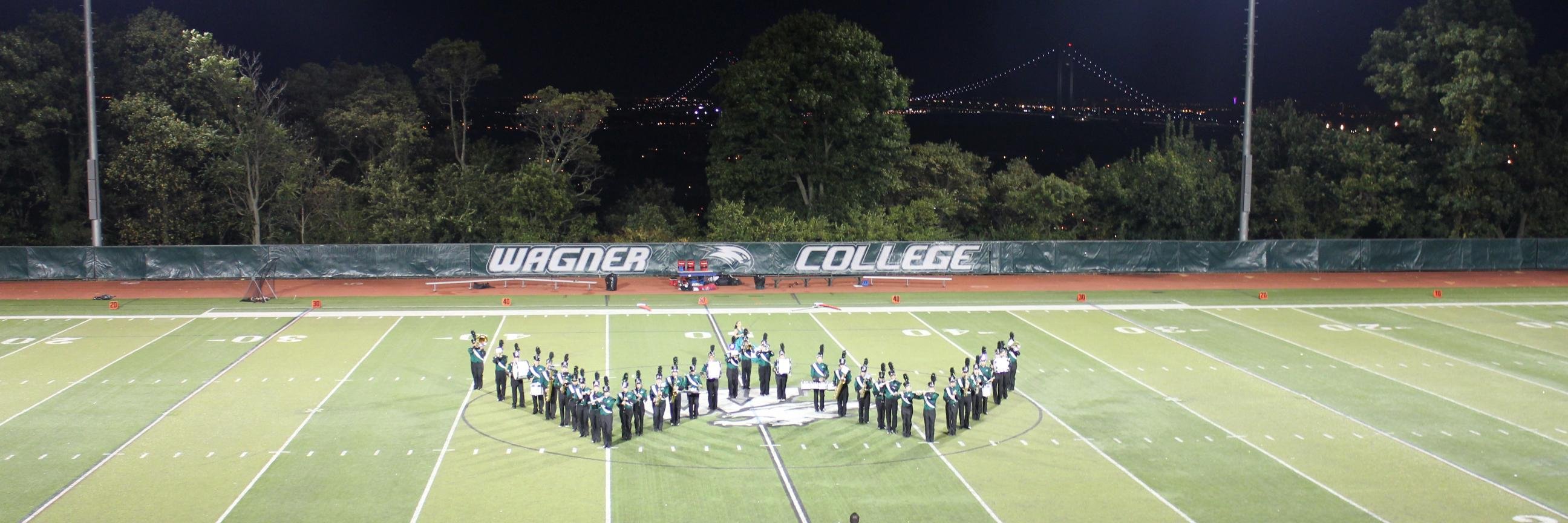 Wagner Marching Band banner