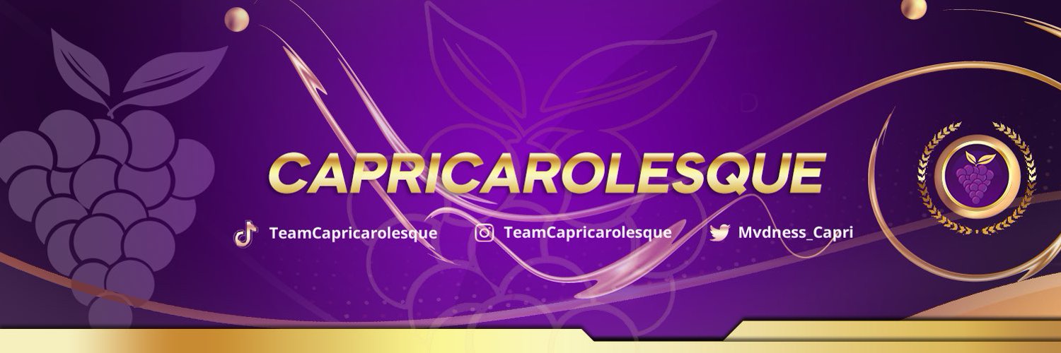 Mvdness x Capricarolesque 🍇 Profile Banner