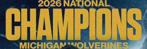 #GoBlue - 2026 🏀 National Champions 🏆 banner