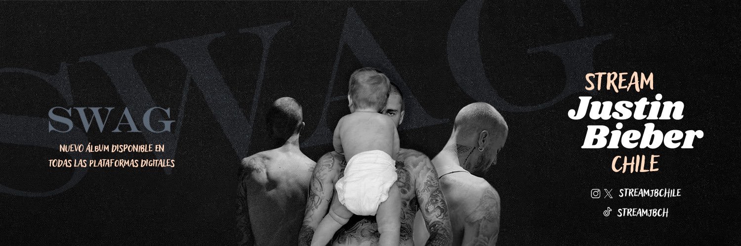 Justin Bieber Chile banner