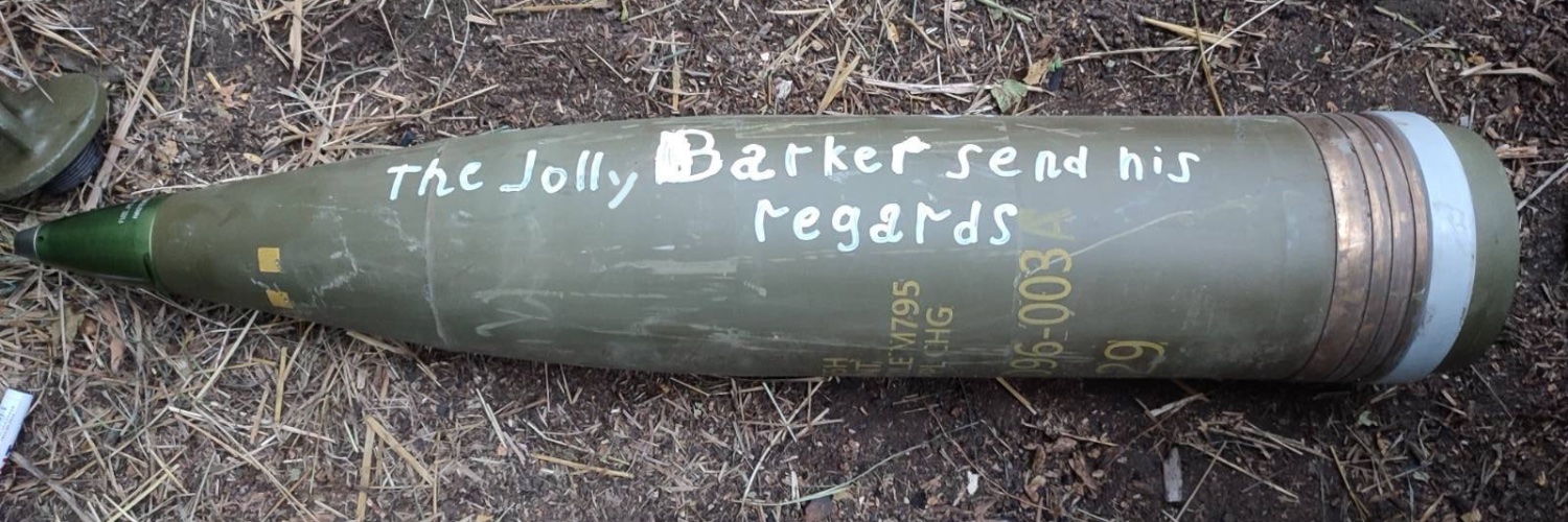 The Jolly Barker banner