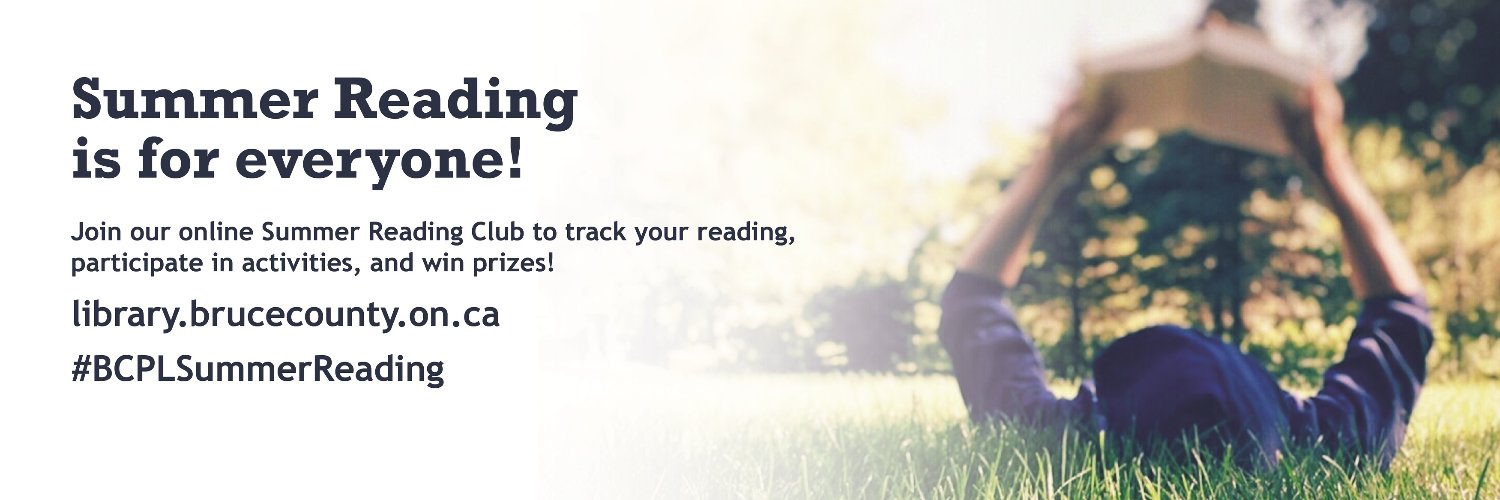 Bruce County Library banner