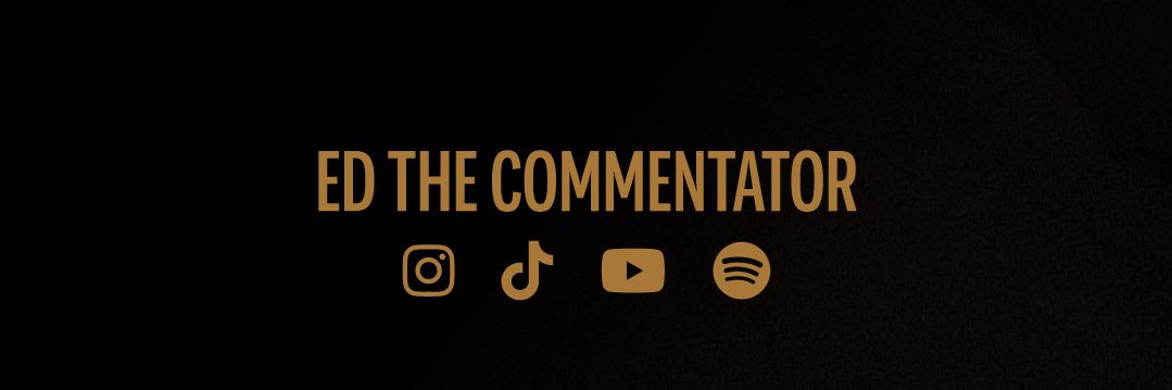Ed, The Commentator banner