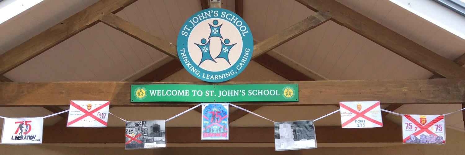 St. John's School banner