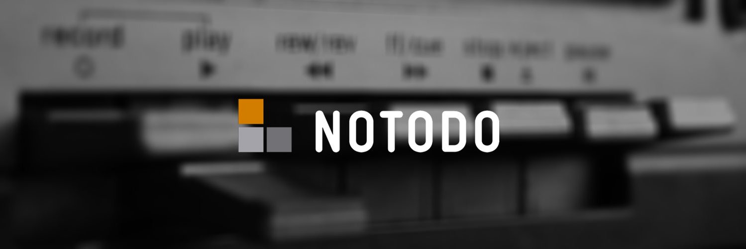 notodo banner