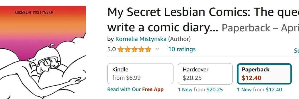 My Secret Lesbian Comics banner