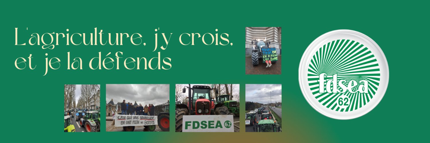 🌾 FDSEA du Pas-de-Calais 🌾 banner