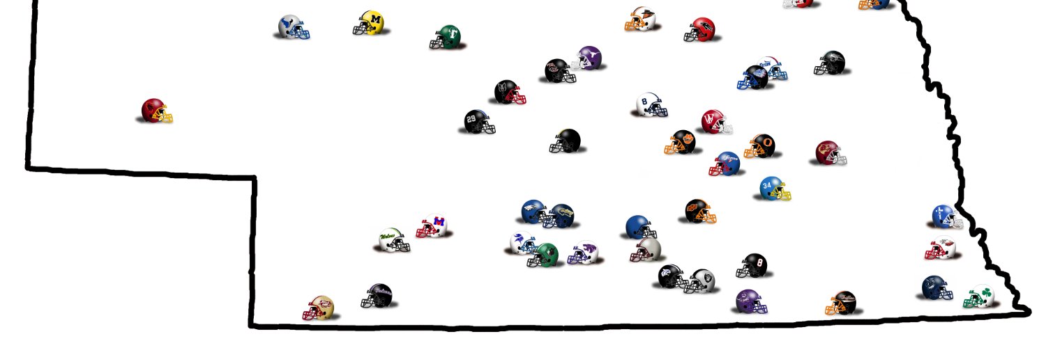 Nebraska High School Helmet Project banner